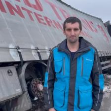 Video TIR rasturnat pe DN 65E, Teleorman, comuna Troianul. Politia a dat pontul la hoti?!